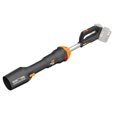 Immagine di WORX Nitro, soffiatore a batteria da 40 V (2 x 20 V) WG585E.9, motore brushless, tre velocità e modalità turbo, dell&#039;aria 266 km/h, leggero compatto, senza caricatore