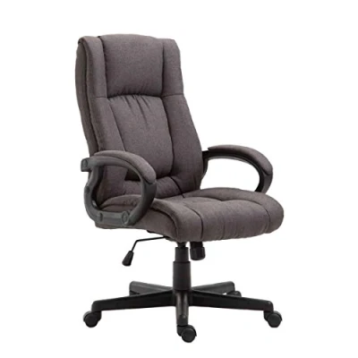 Immagine di CLP Sedia Ufficio Regolabile Sparta XL In Stoffa I Poltrona Direttore Ergonomica Con Meccanismo Di Oscillazione, Colore:grigio scuro