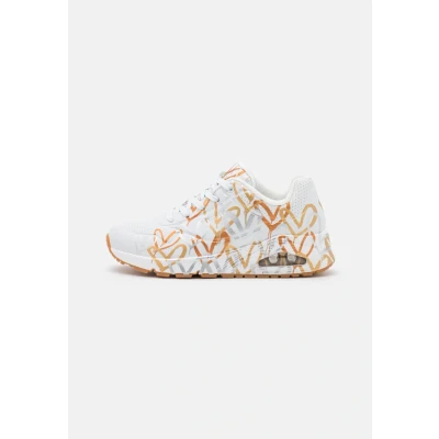 Immagine di Skechers Sport UNO Sneakers basse white/multicoloured metallic, Donna, Taglia: 35.5, White/multi coloured metallic Pu
