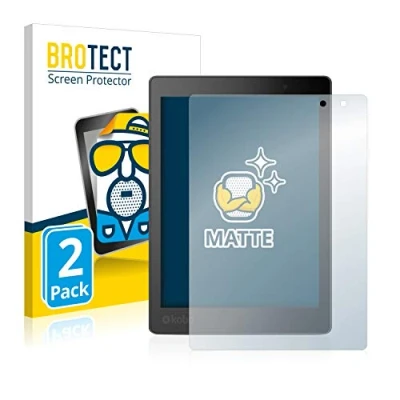 Immagine di brotect Pellicola Protettiva Opaca per Kobo Aura One Anti Riflesso (2 Pezzi)