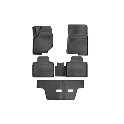 Immagine di Element Tappetini in Gomma Antiscivolo Premium 3D Personalizzati SsangYong Rexton, 2017 &gt; 5 pez.