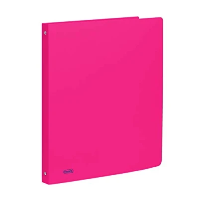 Immagine di Favorit Raccoglitore in Polipropilene Neon, 22 x 30 cm, 4 Anelli Tondi da 15 mm, Fucsia Fluo