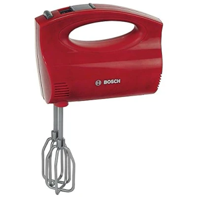 Immagine di Theo Klein 9574 Sbattitore Bosch, a batterie con fruste rotanti, Dimensioni 19 cm x 7 12 cm, Giocattolo per Bambini Partire dai 3 Anni di età