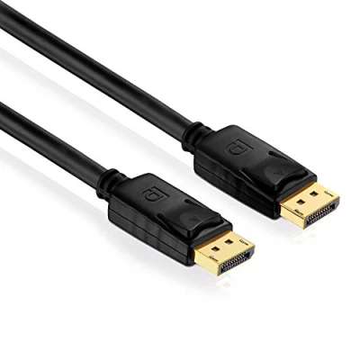 Immagine di Cavo di collegamento DisplayPort PureLink PI5000 015 (4K UltraHD (2160p), Ethernet), connettore (20 pin) a pin), certificato, 1,50 m, nero