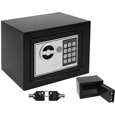 Immagine di Iso Trade MALATEC Safe 8799 Cassaforte Elettronica a Combinazione, per Documenti e Chiavi, Nero