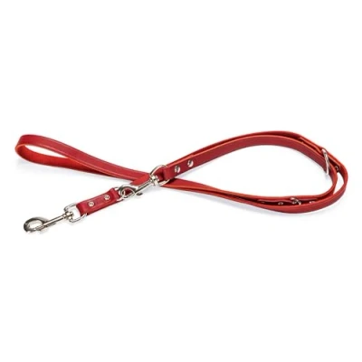 Immagine di Karlie Guinzaglio Rondo, rivettato, lunghezza 200 cm, larghezza 18 mm, rosso