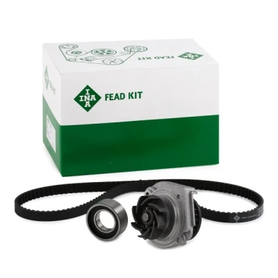 Immagine di INA 530 0206 30 pompa acqua + Kit Cinghia Distribuzione con FIAT: Punto I Hatchback, Panda II Hatchback