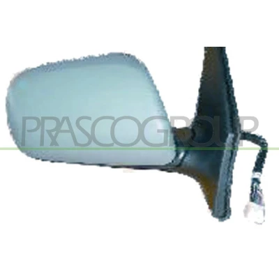 Immagine di Specchio retrovisore esterno Prasco TY2427333 Dx con la prima mano elettrico termico, ribaltabile/ripiegabile elettricamente, convesso