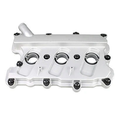 Immagine di METZGER 2389142 Coperchio Punterie Dx con guarnizione bulloni/viti AUDI: Q5, A5 B8 Sportback, A6 C7 Avant