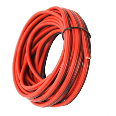 Immagine di TUOFENG 16 AWG Silicone Filo Elettrico 6 Metri [Nero 3 m Rosso m] 2 Conduttori Linea a Parallelo Morbido e Flessibile 1.3mm² Hook Up Senza Ossigeno Filamenti di Rame Stagnato