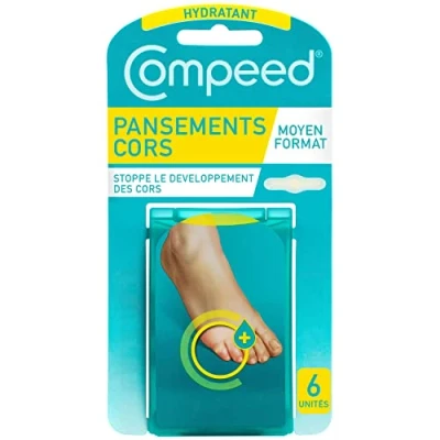 Immagine di Pansements Cors Hydratant 6 Moyen Format Compeed