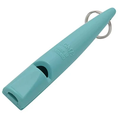 Immagine di ACME Fischietto per cani N. 211,5 Originale dall‘Inghilterra Ideale addestramento Materiale resistente Frequenza standard Suono forte e ad ampio raggio (turchese)