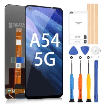 Immagine di ARSSLY LCD Display per Oppo A54 5G A74 CPH2263 CPH2197 Schermo Digitizer Touch Ricambio Assembly con Strumenti(Nero,6,5&quot;)