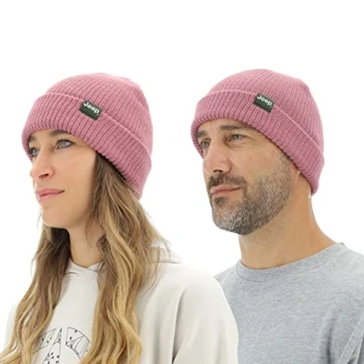 Immagine di JEEP O102600 J863 J Berretto in Maglia A Costine con Risvolto J22W Unisex Light Graystone Uni