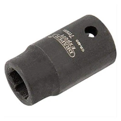 Immagine di Draper, 5011, Expert 05011 Square Drive Hi Torq 6 Point Socket Impact, 7 millimetri 1/4