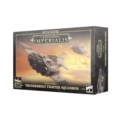 Immagine di Games Workshop Warhammer Horus Heresy Legions Imperalis: Thunderbolt Fighter Squadron [EPIC SCALE] kit modello in plastica