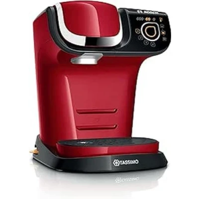 Immagine di Bosch Haushalt TASSIMO MY WAY 2 TAS6503 Rosso, Nero Macchina per caffè con capsule incl. Decalcificante, One Touch, gruppo erogatore estraibile
