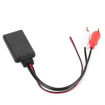 Immagine di adattatore Bluetooth per auto, modulo senza fili cavo aux o 2 RCA connettore autoradio inbluetooth Adapter