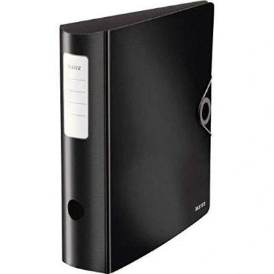 Immagine di Leitz Raccoglitore Active Solid DIN A4 Larghezza dorso: 82 mm Nero 2 archetti 10471095