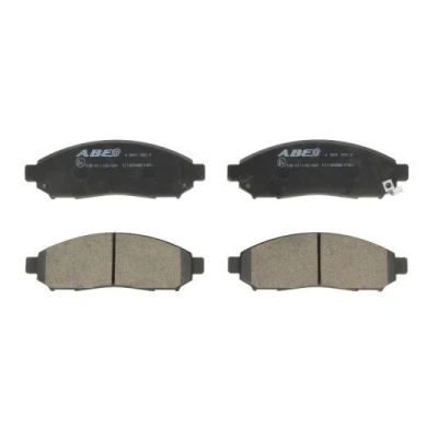 Immagine di ABE C11089ABE Kit pastiglie freno Assale anteriore con segnalatore acustico usura NISSAN: NP300 Navara Pick up, NV200 / Evalia Bus, Pathfinder 3