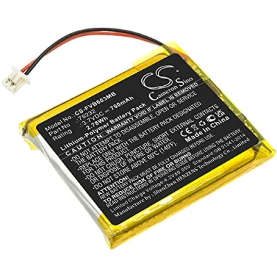 Immagine di TECHTEK batterie compatibile con [Floureon] VB601, VB603, VB605 sostituisce 79232 FBA