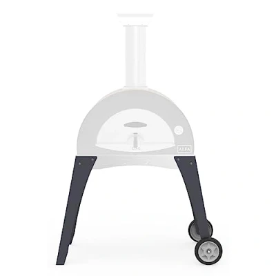 Immagine di Alfa Forni Carrelli per barbecue e affumicatori della Marca Modello Base Ciao supporto INOX