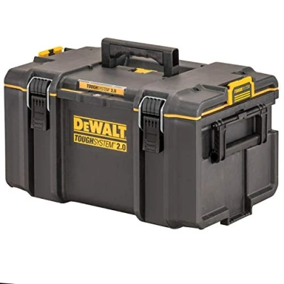 Immagine di DeWalt DWST83294 1 Cassetta porta utensili con vaschetta etraibile. in polietilene ad alta densità cerniere di chiusura metallo e guarnizione a protezione da umidità polvere (IP65). DIMENSIONI: 308 x 336 550 mm.