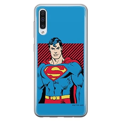 Immagine di Ert Group custodia per cellulare Samsung A50/ A50s/ A30s originale e con licenza ufficiale DC, modello Superman 029 adattato in modo ottimale alla forma dello smartphone, TPU
