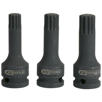 Immagine di KS TOOLS 515.1172 E Chiave a bussola M14 12,5 (1/2&quot;)mm (pollici) Poligonale incassata, Multidentata esterna
