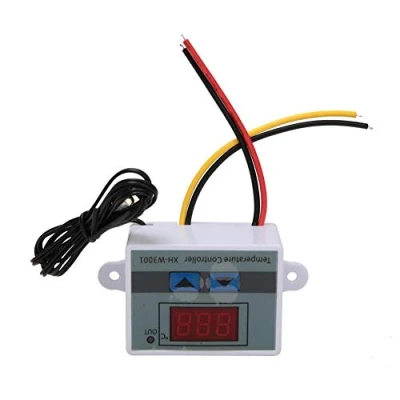 Immagine di Fafeicy XH W3001 Regolatore di Temperatura, con Termoregolatore Digitale Interruttore Riscaldamento e Raffreddamento Sonda Sensore Impermeabile(24V)(24V)