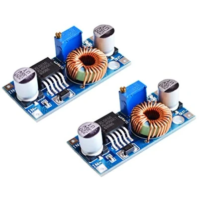 Immagine di TECNOIOT 2pcs XL4005 Adjustable Step Down Power Supply Module LED Lithium Charger Board