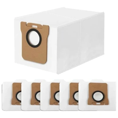 Immagine di 5 sacchetti per aspirapolvere Xiaomi X10+, X20+, S10, Dreame L10s Ultra, L10 L20 Pro, set di accessori ricambio