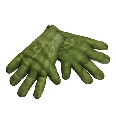 Immagine di Rubies Guantes Hulk Endgame Avengers Guanti, Cartone Animato, Multicolore, Child&#039;s, 200444_NS