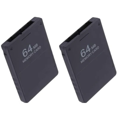 Immagine di Link e : 2 X Scheda di Memoria da 64mb Compatibile con la Console Playstation PS2