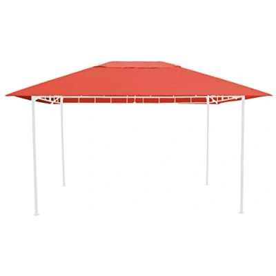 Immagine di GRASEKAMP Qualität seit 1972 Tetto di Ricambio per gazebo da Giardino Anticato, 3 x 4 m, Colore: Terra