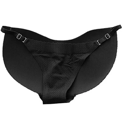 Immagine di Donna Mutande Imbottite Slip Push Up Glutei,Nero,M