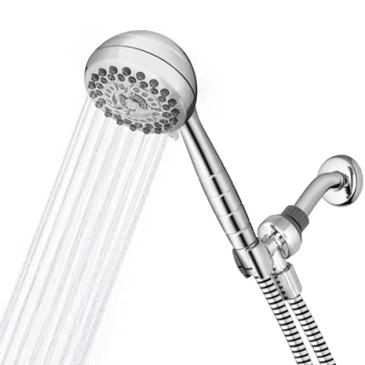 Immagine di Waterpik PowerPulse XRO 763E Soffione doccia massaggiante, 1,8 GPM, cromato