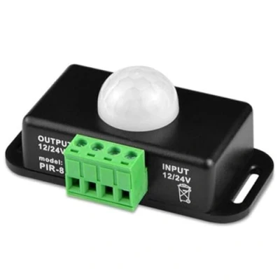 Immagine di BaFra Interruttore del sensore di movimento a LED DC 12 24V 6A PIR della luce infrarossi per lampadine illuminazione automatica strisce
