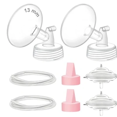 Immagine di Maymom Parte della pompa compatibile con tiralatte Spectra S2 S1 9 Plus, ricambio non originale S1, flangia da 13 mm