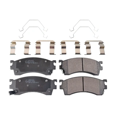 Immagine di BLUE PRINT ADM54250 Kit pastiglie freno Assale anteriore con segnalatore acustico usura materiale di fissaggio MAZDA: Premacy, 323 F 6, 626 V SW