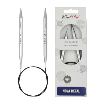Immagine di KnitPro Nova Fixed (150 cm x 9,00mm) Nego Circolare 1 unità