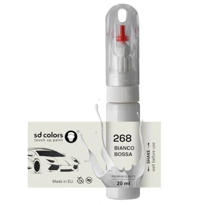 Immagine di SD COLORS BIANCO BOSSA NOVA 268 268A 268/A 674 934 Pennello per ritocchi da 20 ML riparazione graffi (solo vernice)
