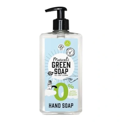 Immagine di Marcel&#039;s Green Soap sapone Per le mani 0% pelli sensibili Dispenser di liquido Vegano 97% biodegradabile 500 ml