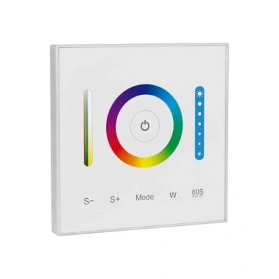 Immagine di V TAC SMART Controller dimmer touch wireless da parete per Strip LED 3in1+RGB+CCT SKU 2915