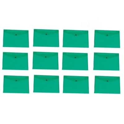 Immagine di Q Connect Cartellina A4 in polipropilene, colore: verde