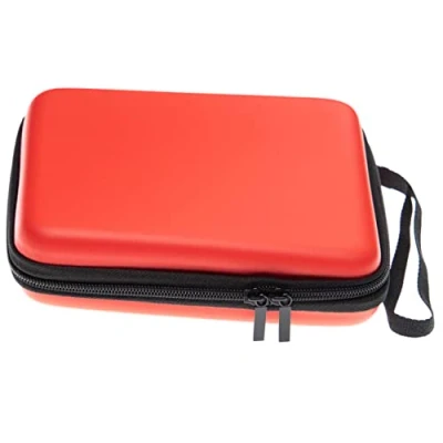 Immagine di vhbw custodia compatibile con Nintendo 2DS console di gioco; colore rosso, nero