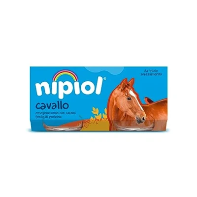 Immagine di OMO NIPIOL Cavallo 2x 80g