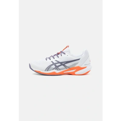 Immagine di ASICS Solution Speed FF 3 Clay, Sneaker Uomo, Bianco/Viola GRIGIASTRO, 42.5 EU