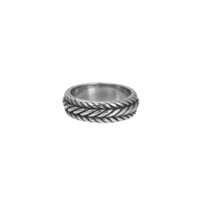 Immagine di iXXXi Men Anello Suzuki Argento antico 23mm, Acciaio inossidabile, Nessuna pietra preziosa