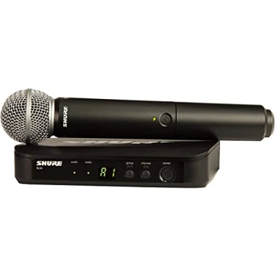 Immagine di Shure Blx24 sm58 microfono wireless portatile blx 24sm58